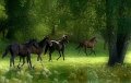 44 - Running horses - WALLBERG ALLAN - sweden